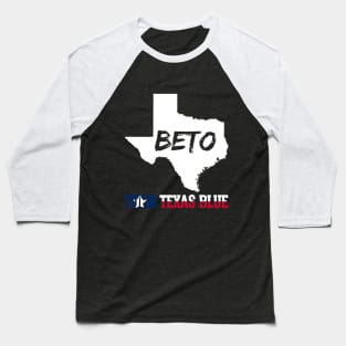 Beto Turn Texas Blue Baseball T-Shirt